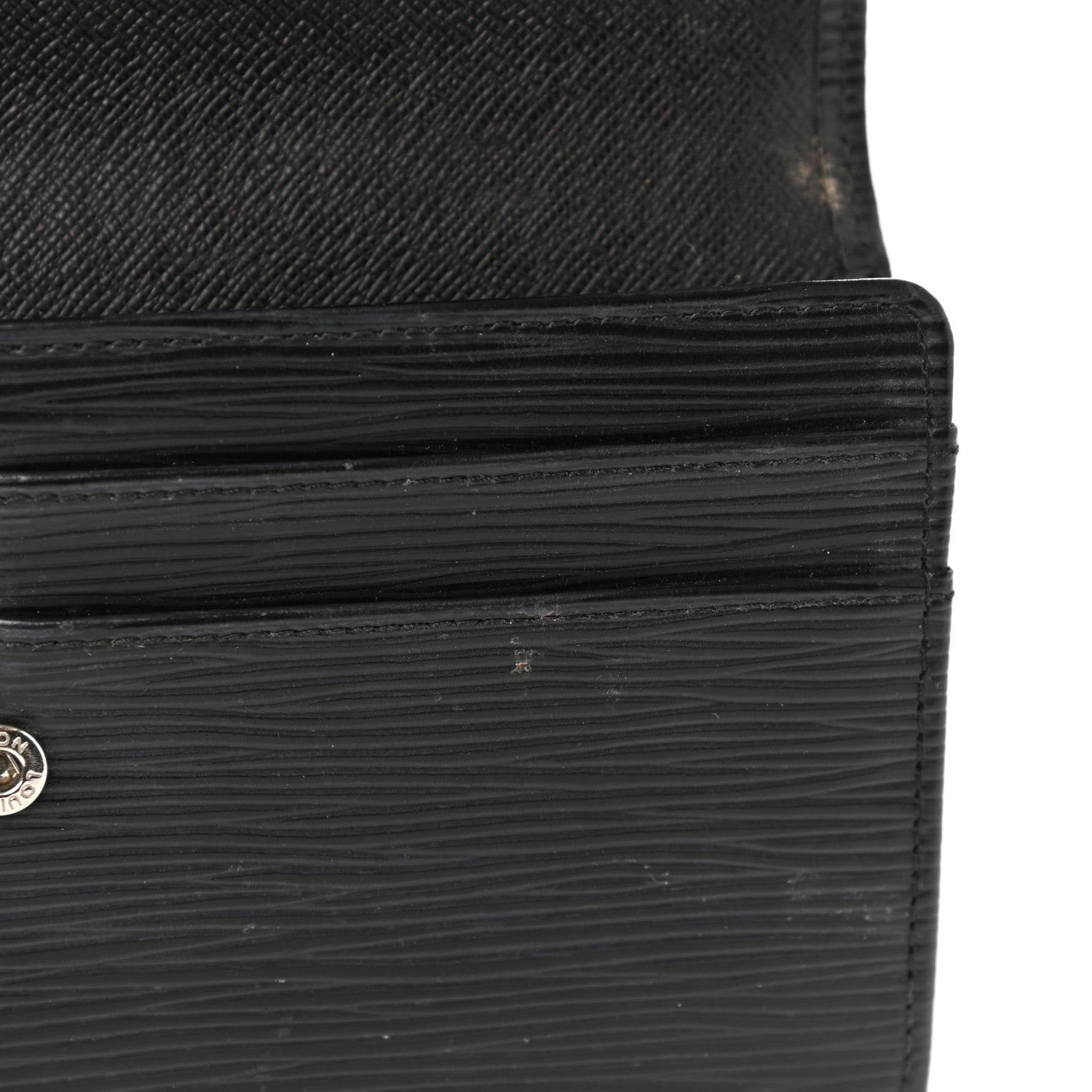 Louis Vuitton Epi Sarah Wallet Black 7 of 11