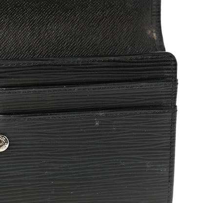 Louis Vuitton Epi Sarah Wallet Black 7 of 11