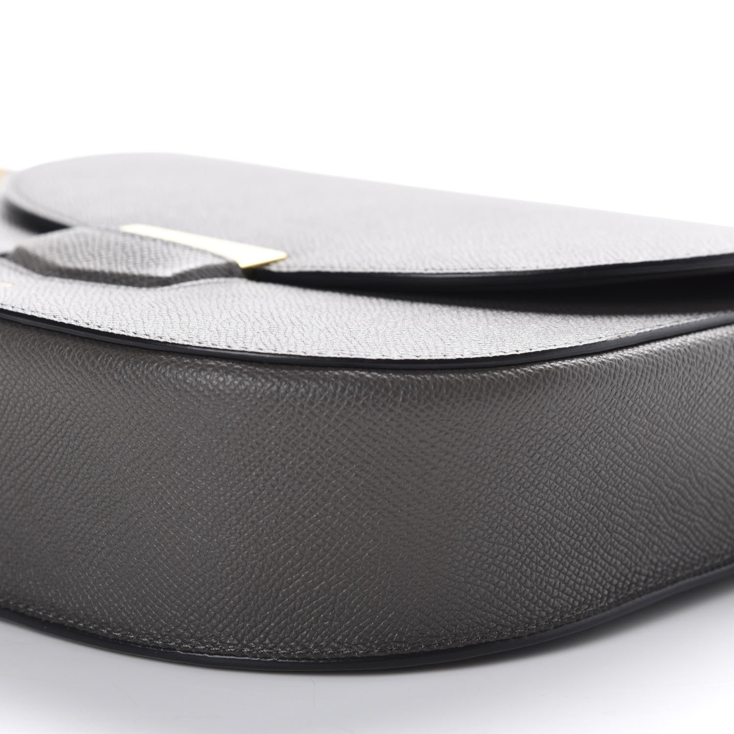 Celine Grained Calfskin Medium Trotteur Grey 7 of 11