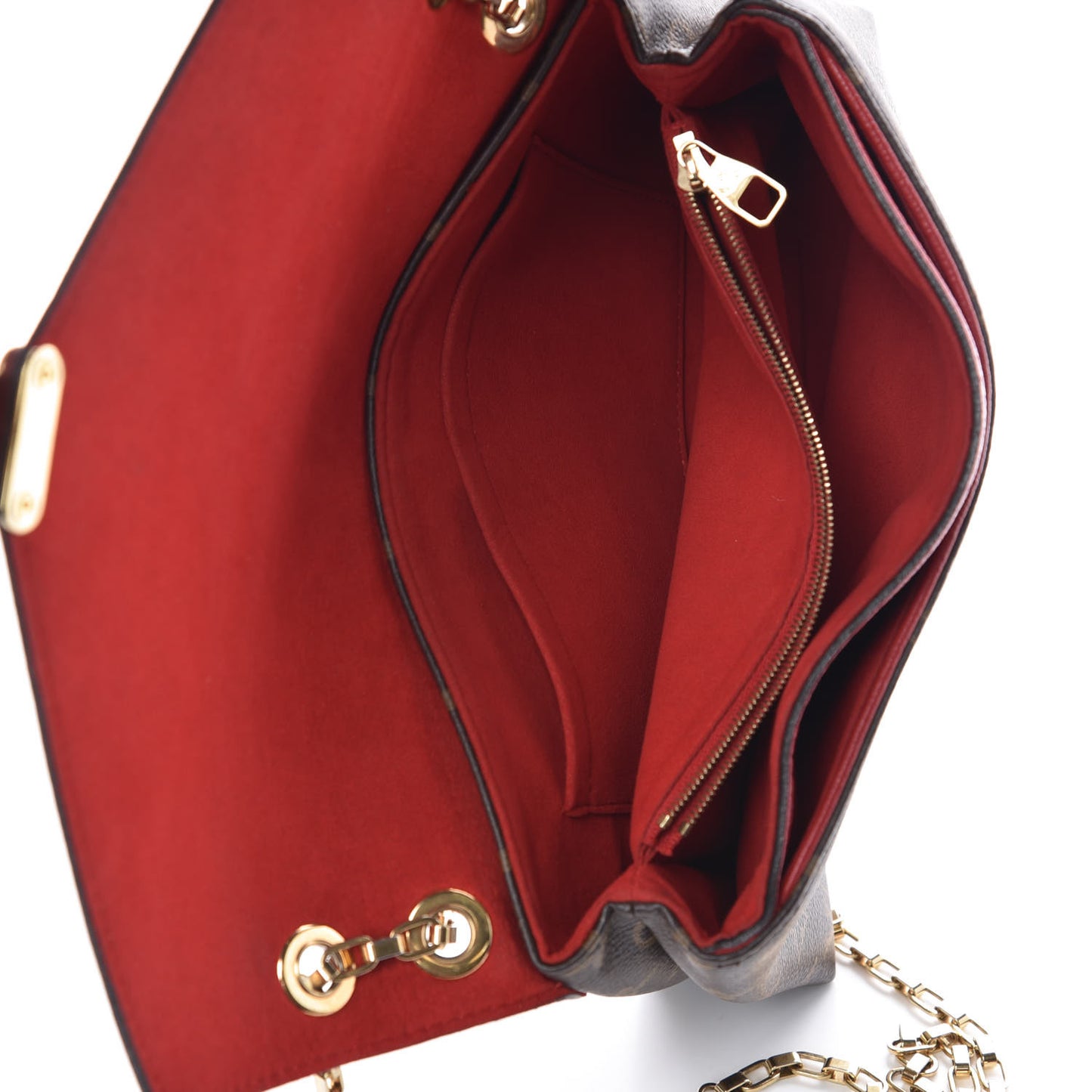 Monogram Pallas Chain Cherry