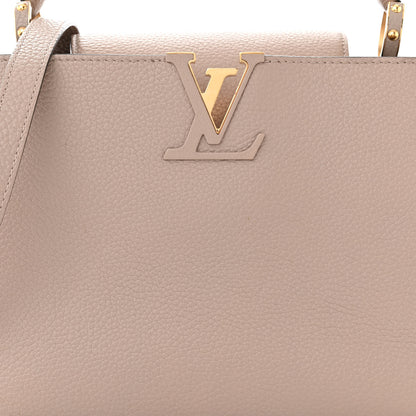 Louis Vuitton Taurillon Capucines MM Galet 7 of 9