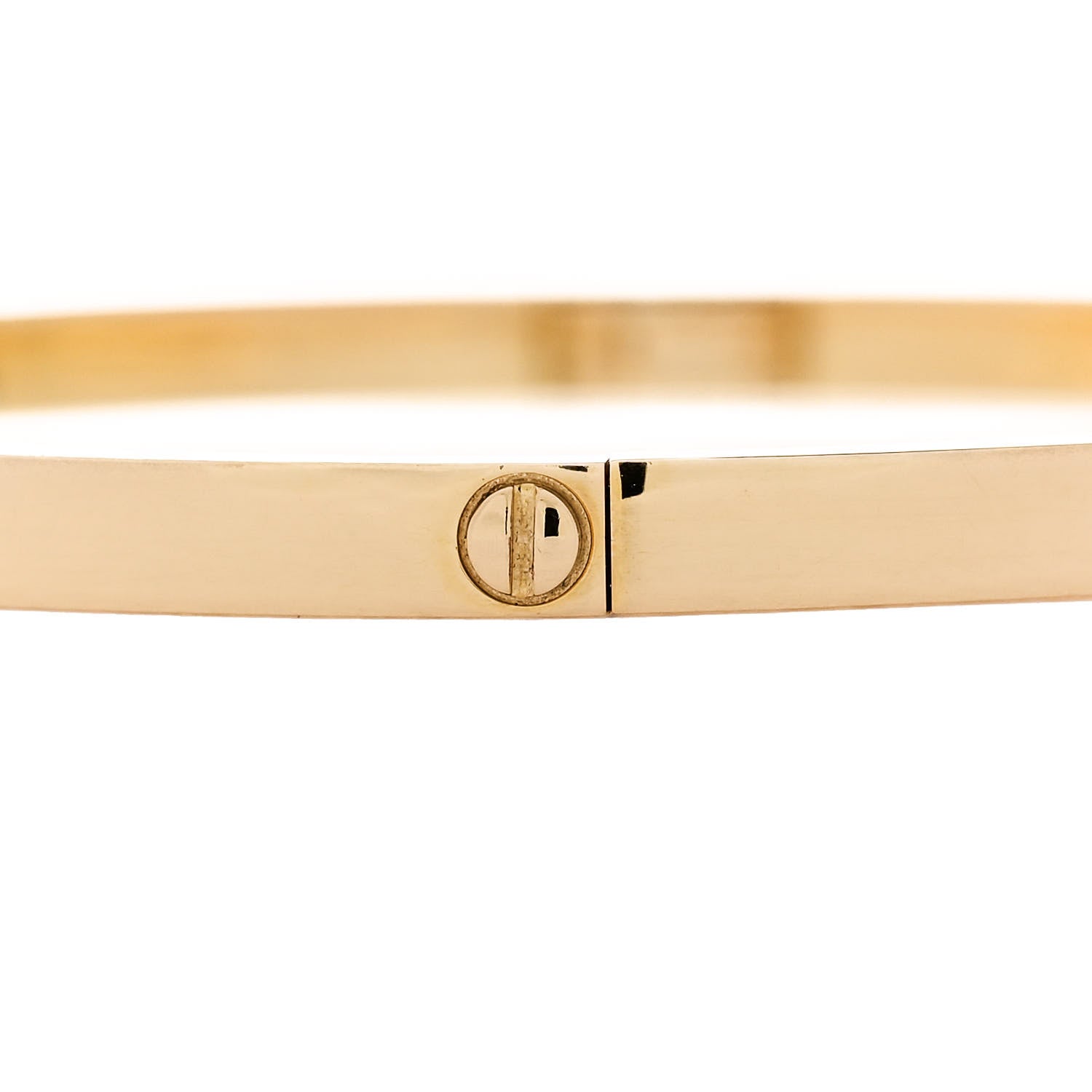 Cartier 18K Yellow Gold Small LOVE Bracelet 18 6 of 8