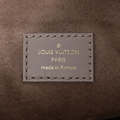 Louis Vuitton Lambskin Embossed Monogram Coussin MM Grey 6 of 9