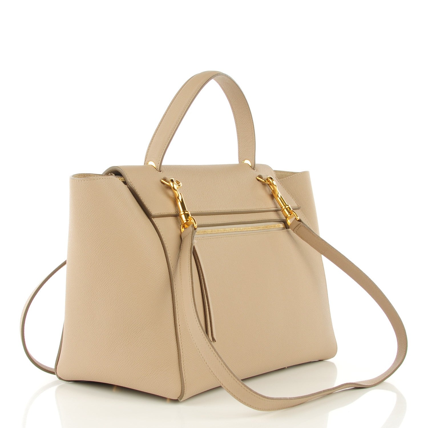 Celine Grained Calfskin Mini Belt Bag Light Taupe 3 of 9