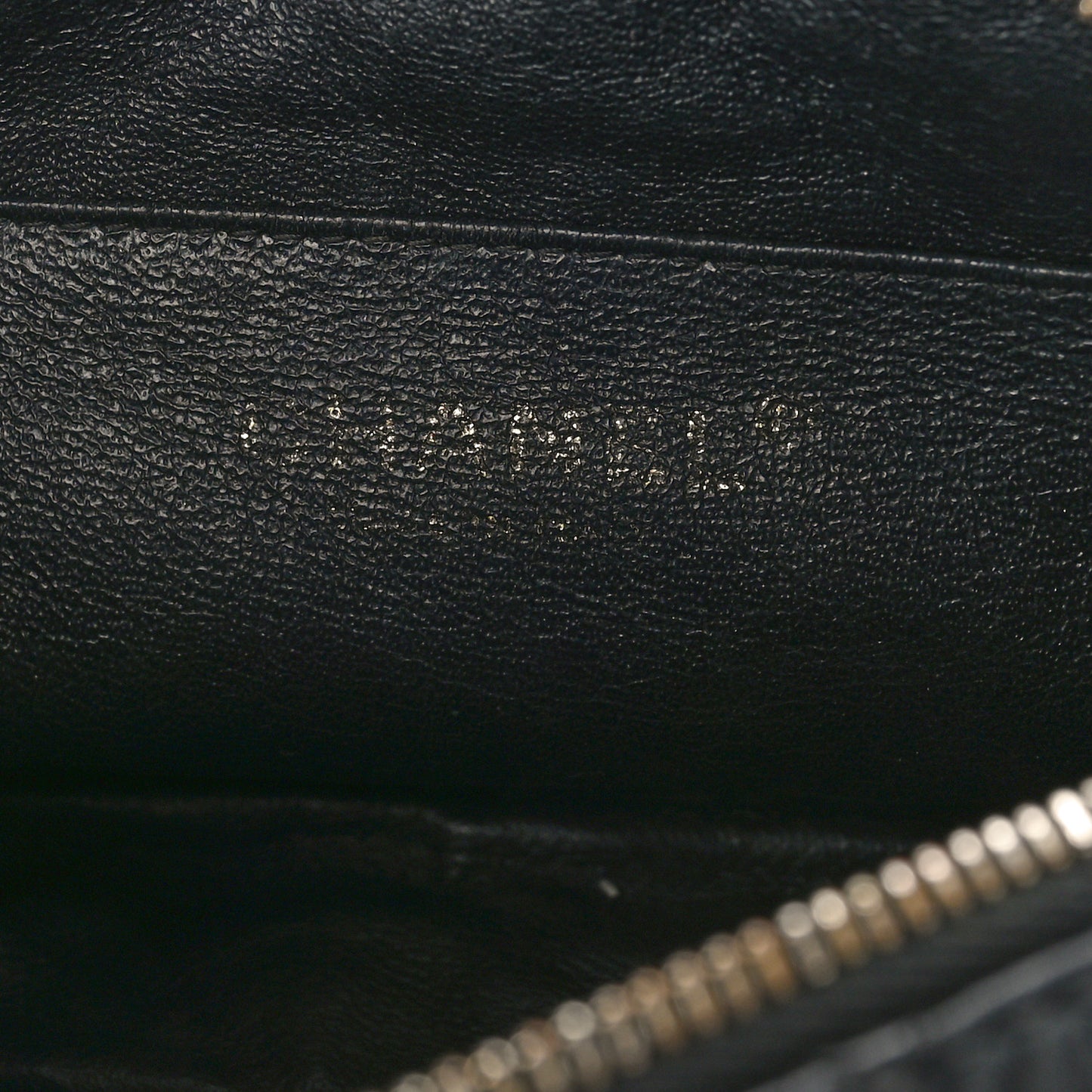 Aged Calfskin Quilted Mini Lucky Charm Reissue Camera Case Black
