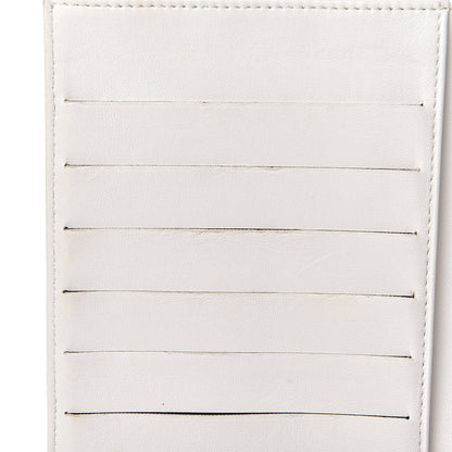 Chanel Caviar Timeless CC French Wallet White 10 of 11