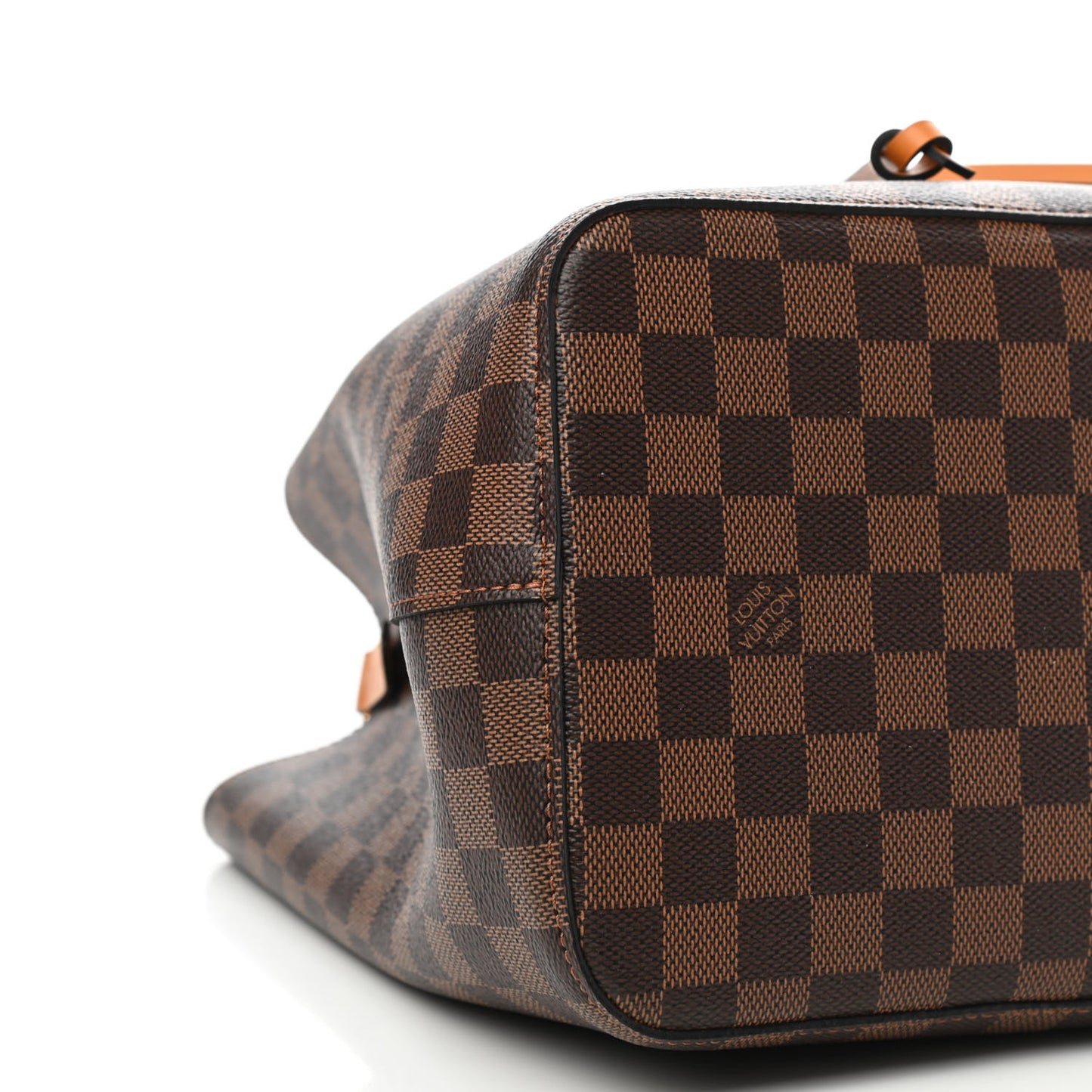 Damier Ebene Neonoe MM Safran