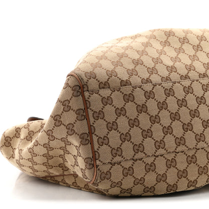 Gucci Monogram Large Sukey Tote Brown 9 of 11