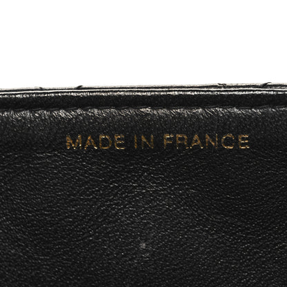 Chanel Lambskin Quilted Mini Square Flap Bag Black 7 of 13