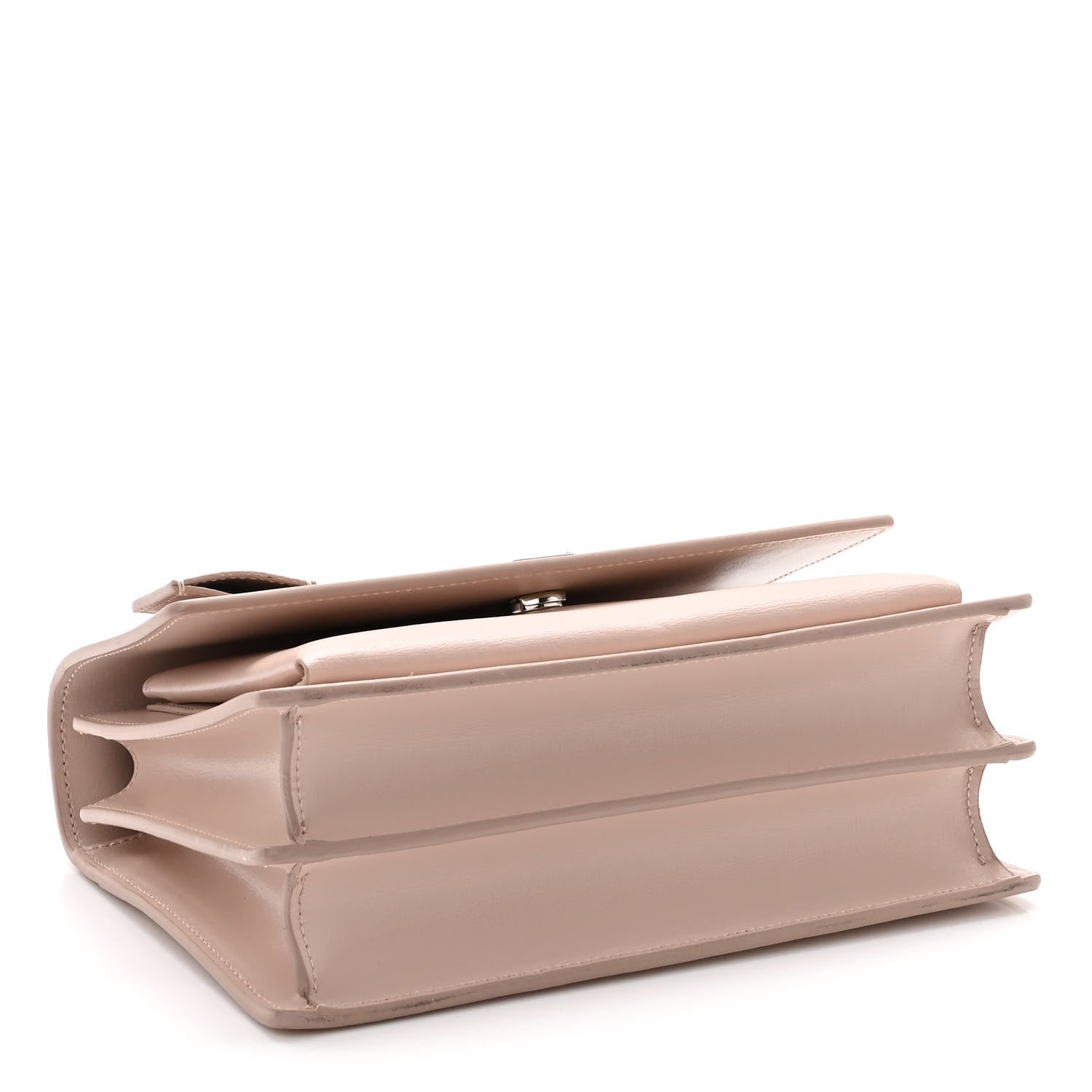 Saint Laurent Calfskin Medium Monogram Sunset Marble Pink 4 of 10