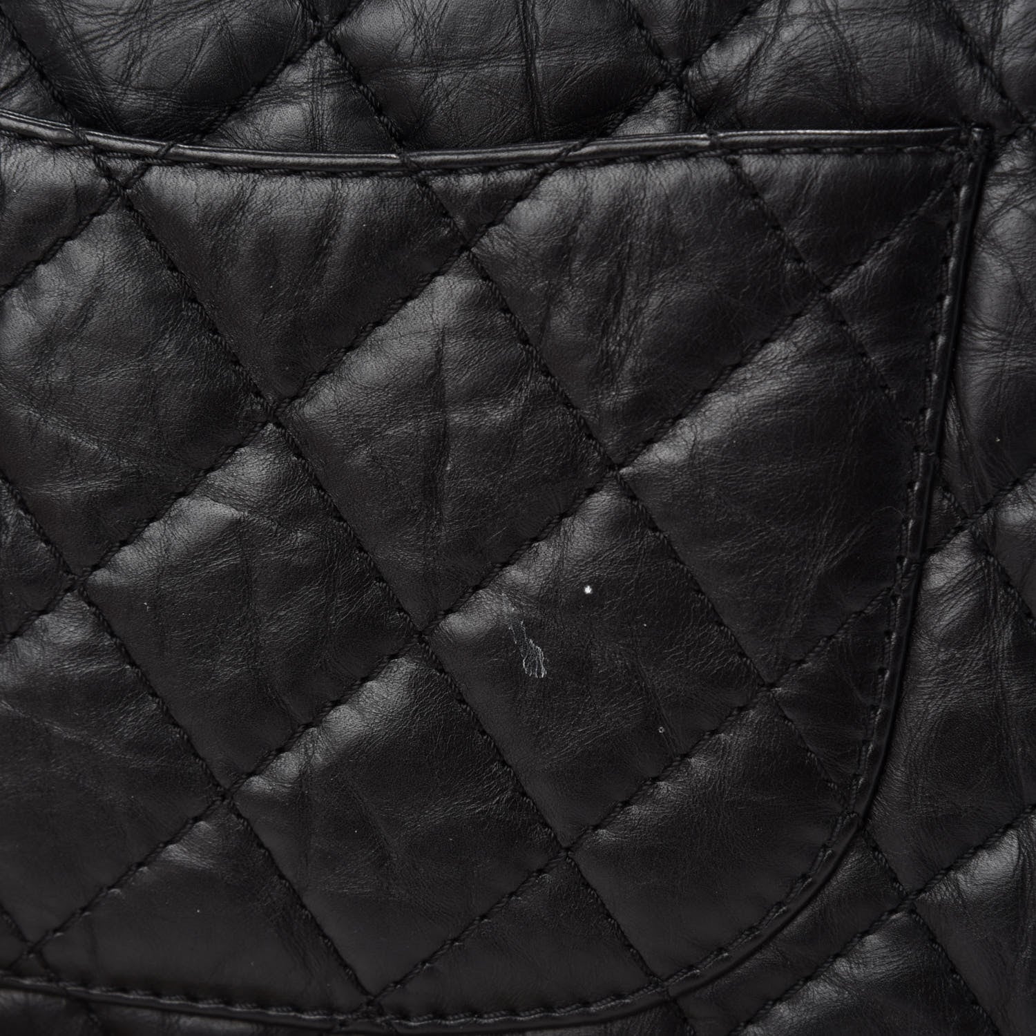 Chanel Aged Calfskin Quilted 2.55 Reissue 226 Flap Black 8 of 12