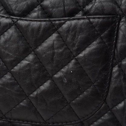 Chanel Aged Calfskin Quilted 2.55 Reissue 226 Flap Black 8 of 12