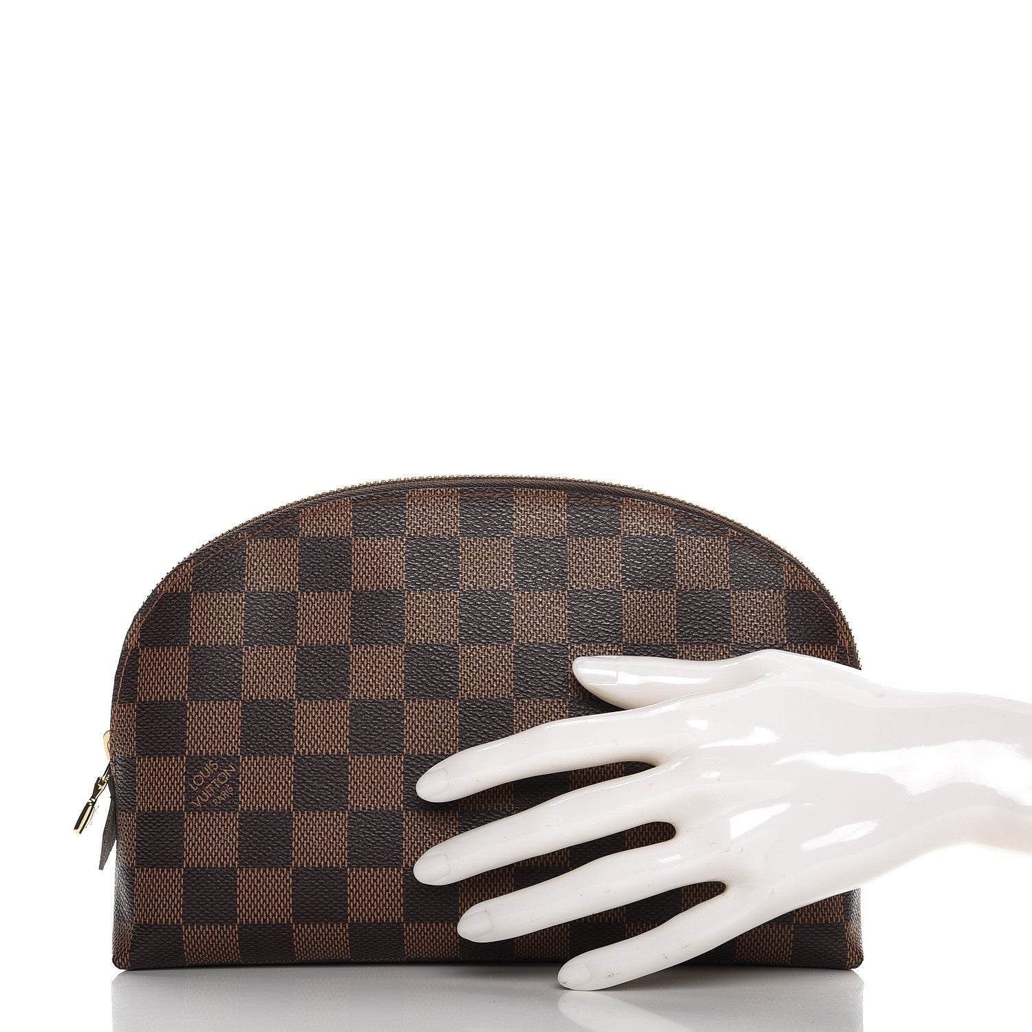 Louis Vuitton Damier Ebene Cosmetic Pouch GM 2 of 9