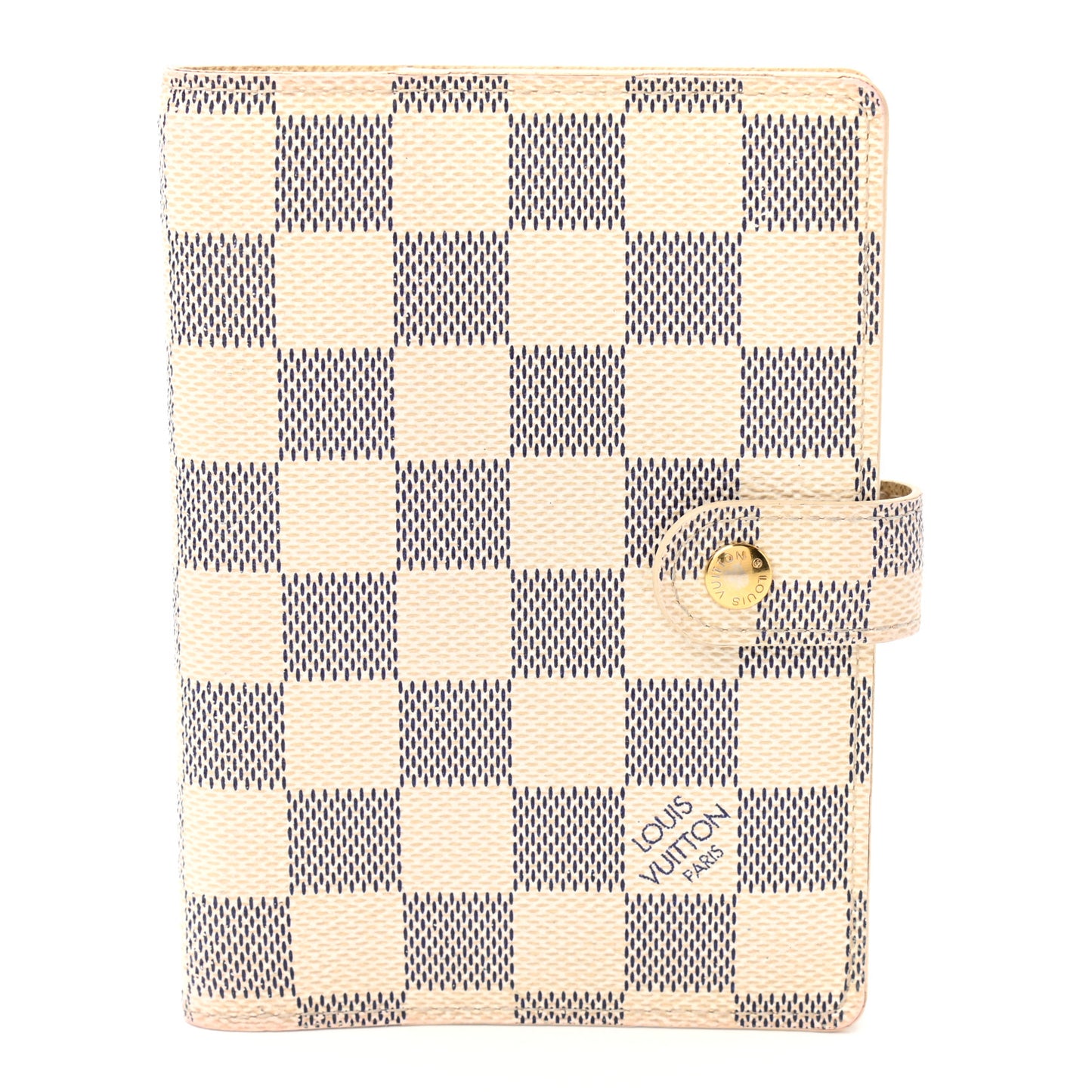 Damier Azur Small Ring Agenda Cover