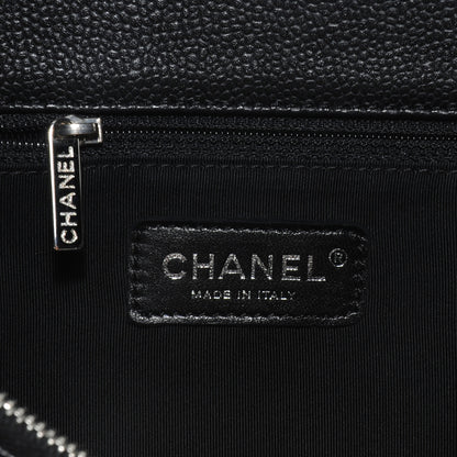 Chanel Caviar Grand Shopping Tote GST Black 6 of 7