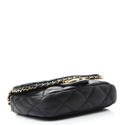 Chanel Calfskin Mini Chain Me Flap Black 4 of 10