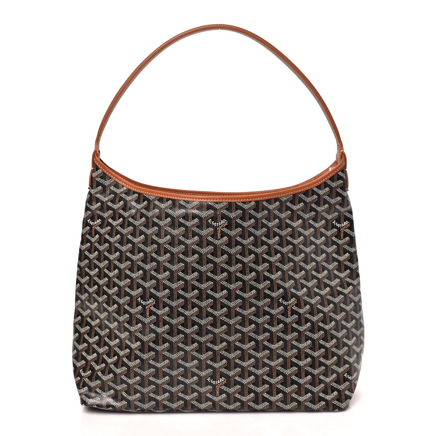 Goyard Goyardine Boheme Hobo Black Gold 1 of 10