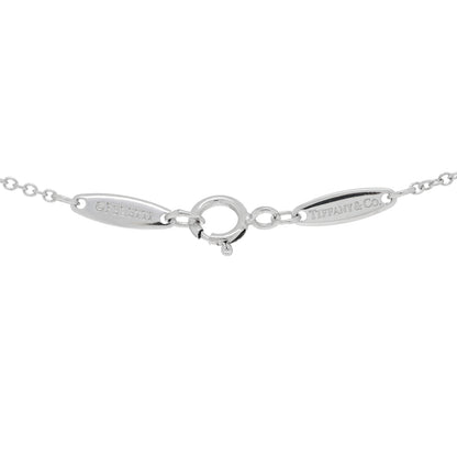 Tiffany Platinum Diamond .22ct Elsa Peretti Diamonds By The Yard Pendant Necklace 4 of 5