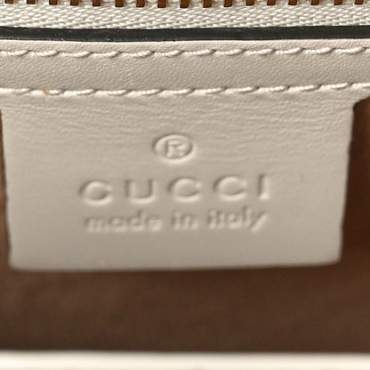 Gucci Calfskin Small Sylvie Shoulder Bag White 6 of 11