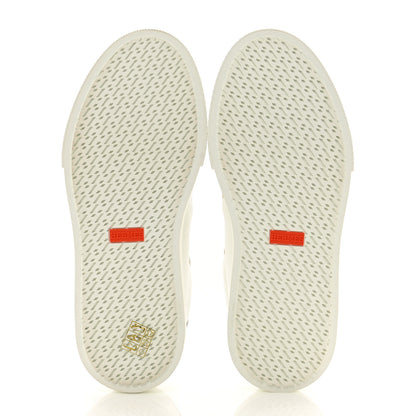 Hermes Calfskin Day Sneakers 37.5 Multicolor White 5 of 8