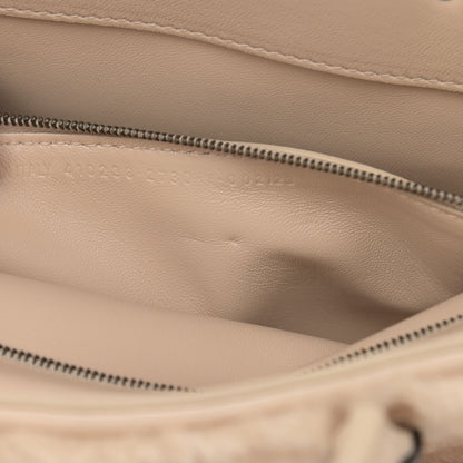 Balenciaga Merino Wool Papier A6 Zip Around Tote Beige Tapioca 11 of 11