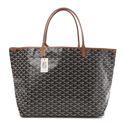 Goyard Goyardine Saint Louis GM Black Gold 1 of 8