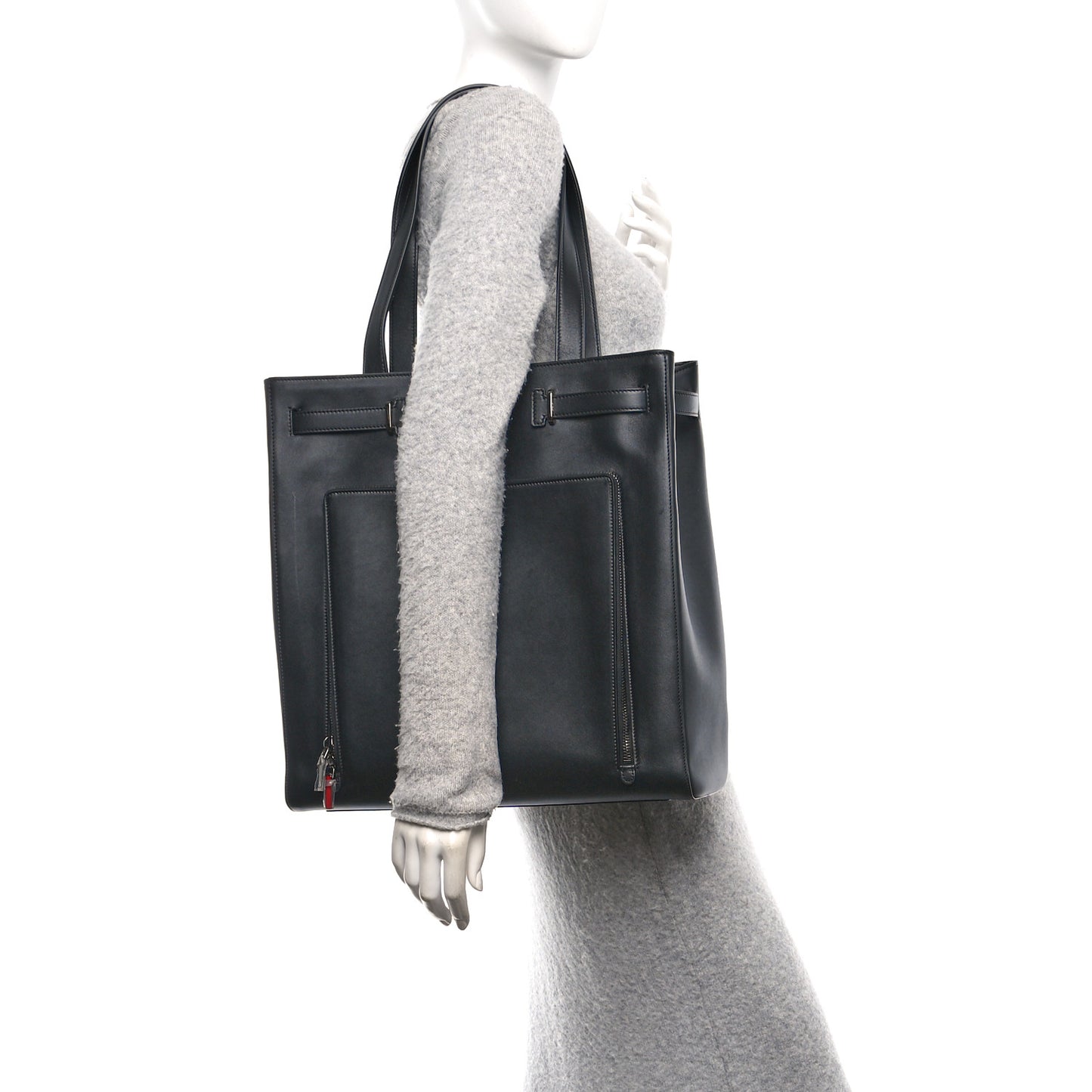 Calfskin Cordia Djanis Tote Black