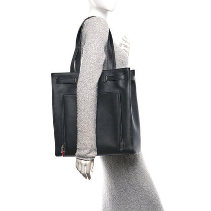 Christian Louboutin Calfskin Cordia Djanis Tote Black 2 of 9