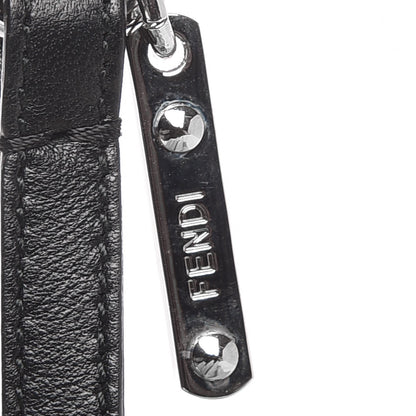 Fendi Fox Rabbit Fur Nappa Pineapple Bag Charm Rosa Scuro Banana Multicolor 3 of 5
