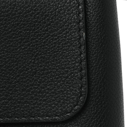 Louis Vuitton Calfskin Lockme Mini Backpack Black 10 of 11