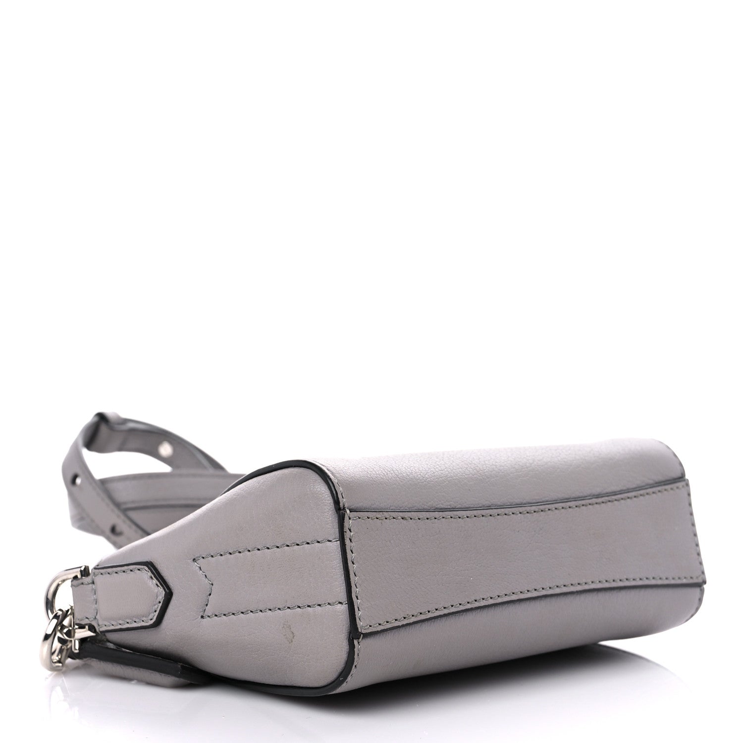 Givenchy Sugar Goatskin Nano Antigona Pearl Grey 3 of 16