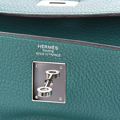 Hermes Togo Kelly Retourne 35 Malachite 14 of 33