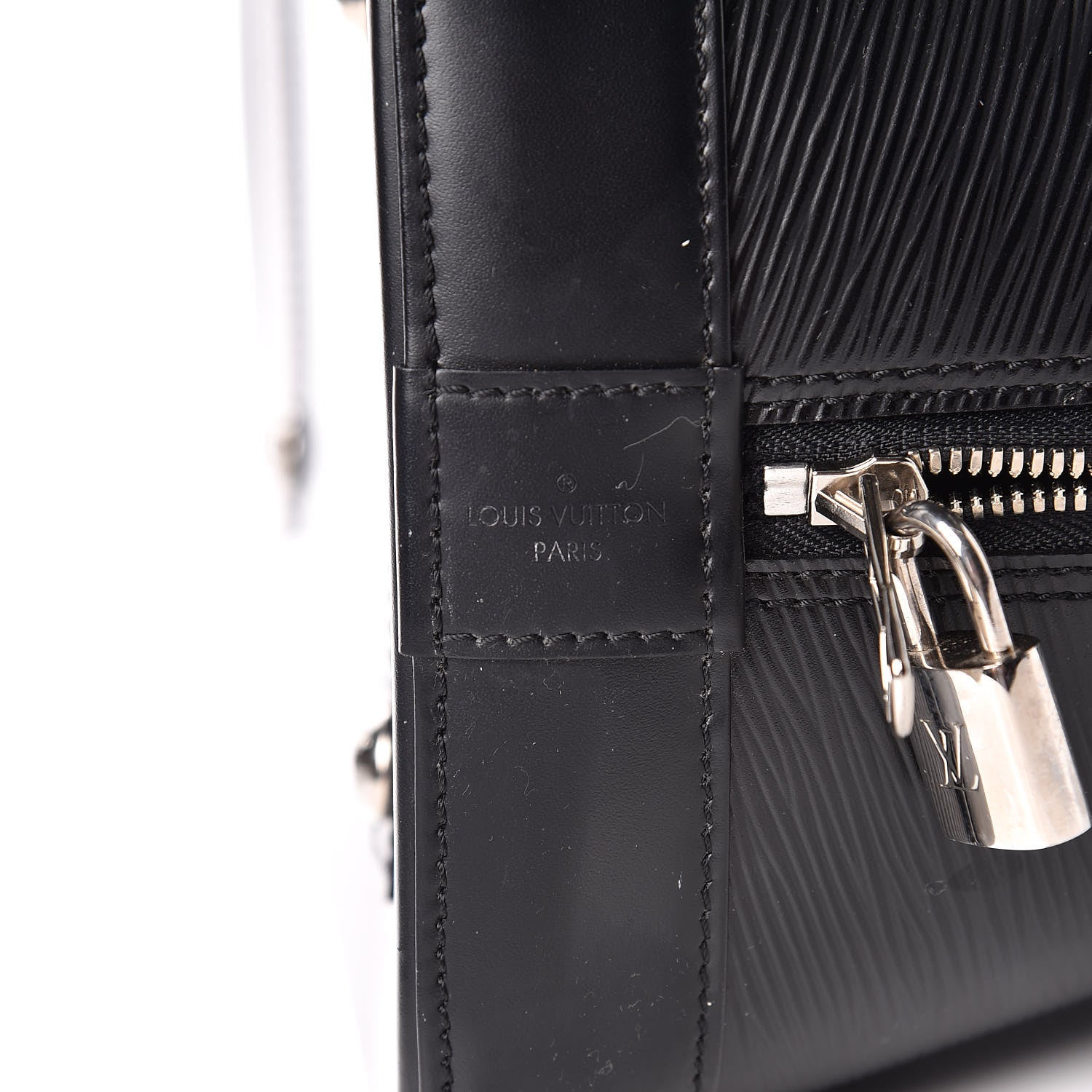 Louis Vuitton Epi Alma GM Black 8 of 15