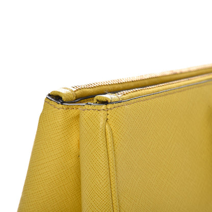 Prada Saffiano Large Galleria Double Zip Tote Girasole 17 of 18