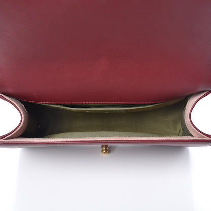 Chanel Calfskin Quilted Medium Boy Flap Burgundy 5 of 13