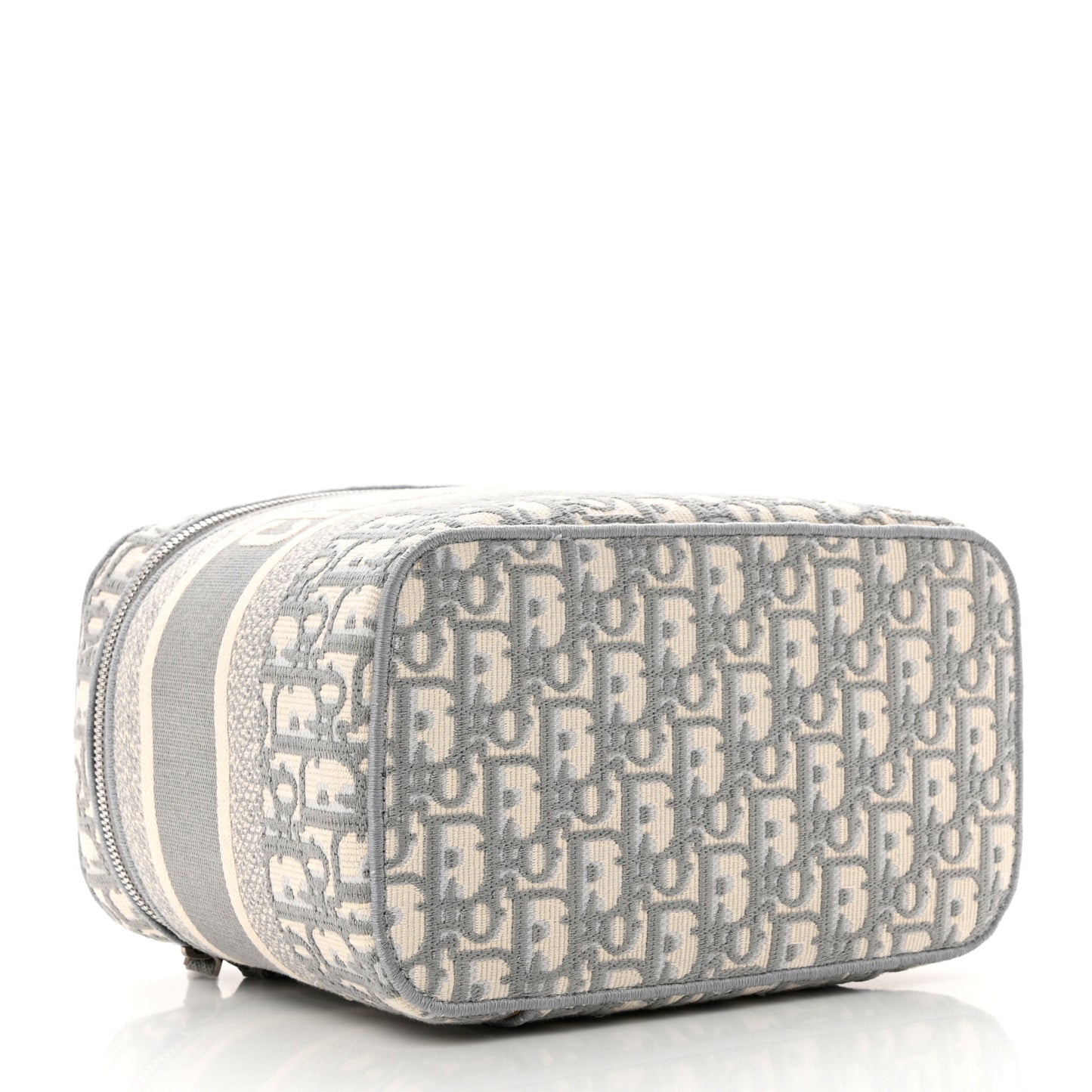 Oblique Diortravel Vanity Case Grey