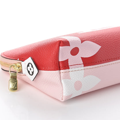 Louis Vuitton Monogram Giant Cosmetic Pouch Rouge 7 of 9