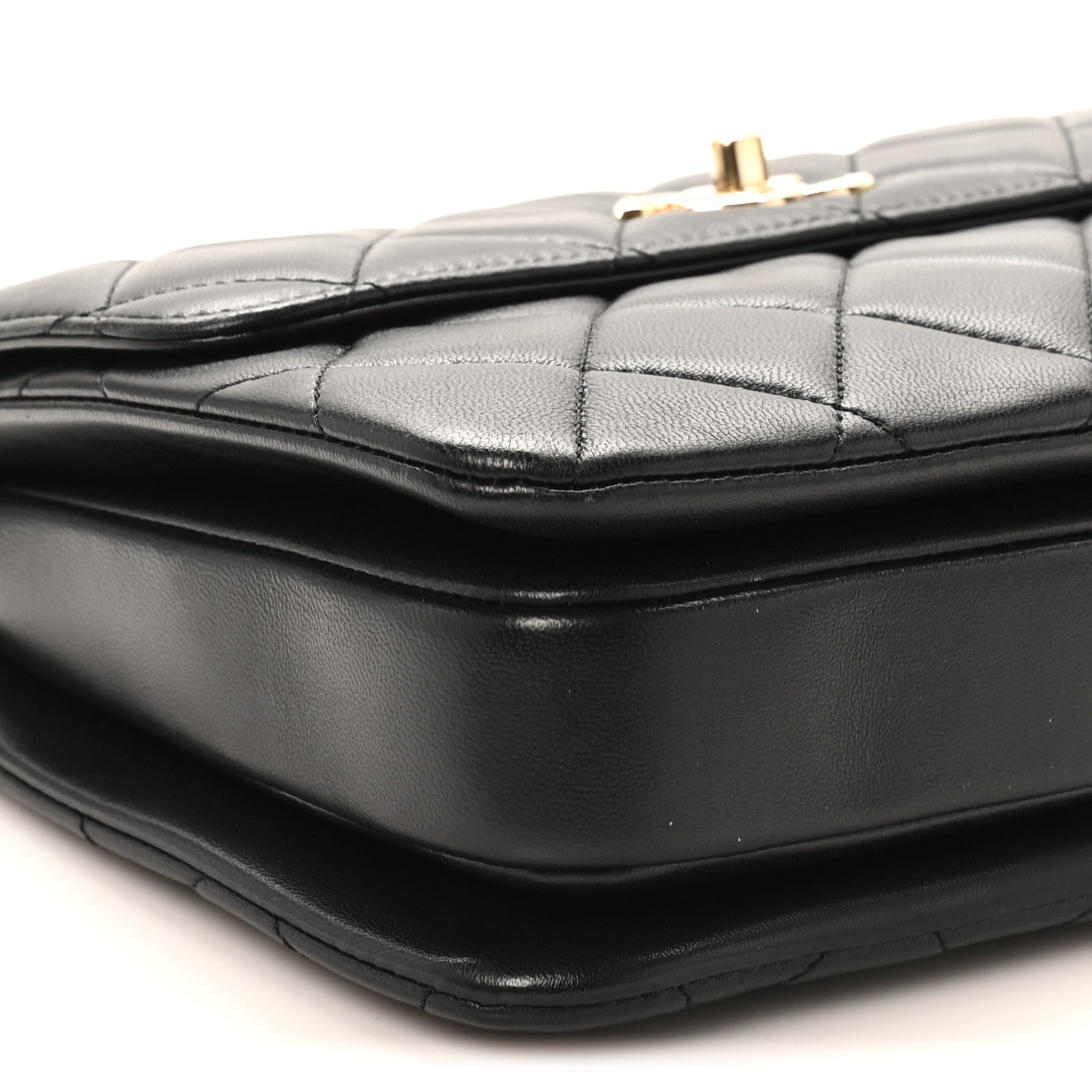 Chanel Lambskin Quilted Small Trendy CC Dual Handle Flap Bag Black 9 of 11