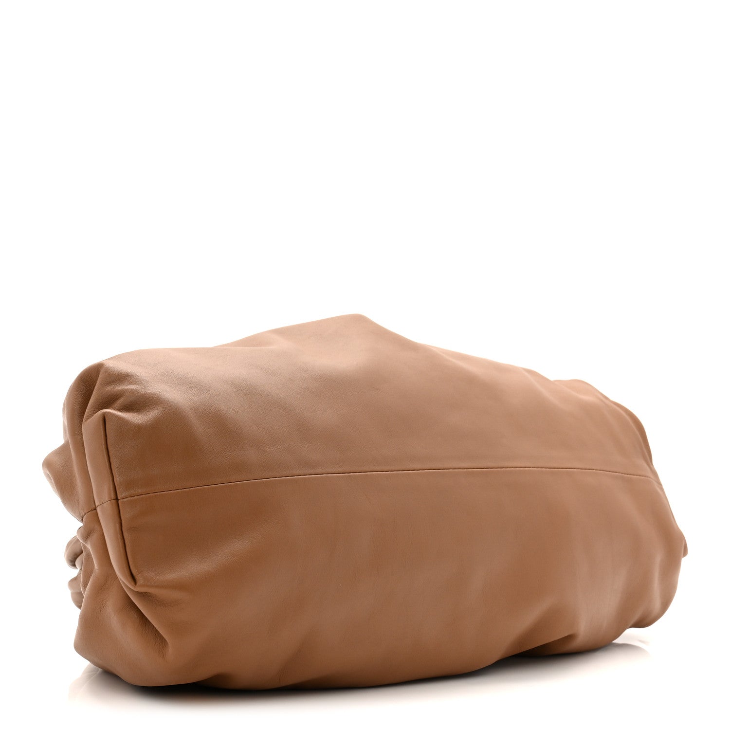 Bottega Veneta Smooth Butter Calf The Pouch Oversized Clutch Cammello 4 of 10