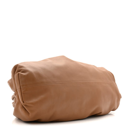 Bottega Veneta Smooth Butter Calf The Pouch Oversized Clutch Cammello 4 of 10