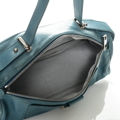 Marc Jacobs Smooth Calfskin Bowler Bag Turqouise 5 of 6