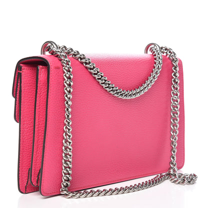 Gucci Pebbled Calfskin Embellished Guccify Small Dionysus Shoulder Bag Rosa 3 of 13