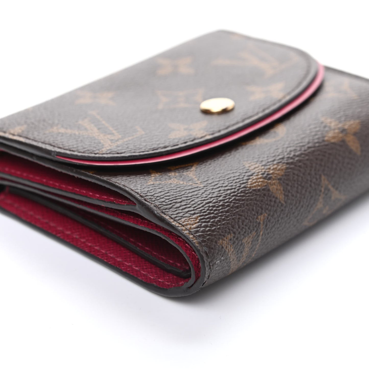 Monogram Ariane Compact Wallet Fuchsia