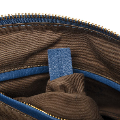 Chloe Calfskin Medium Marcie Satchel Factory Blue 8 of 12