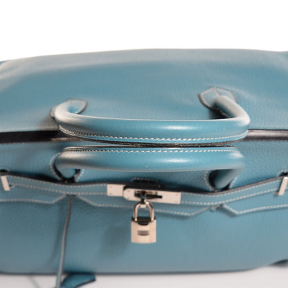 Hermes Togo Birkin 40 Blue Jean 13 of 30