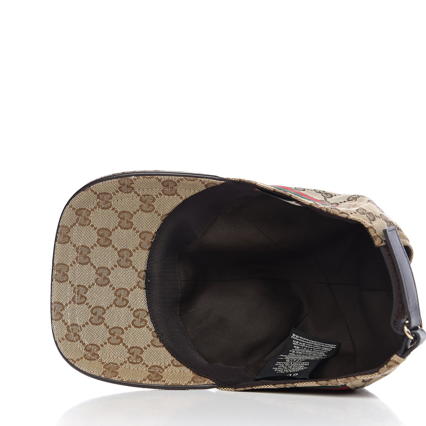 Monogram Web Baseball Hat M Beige Cocoa