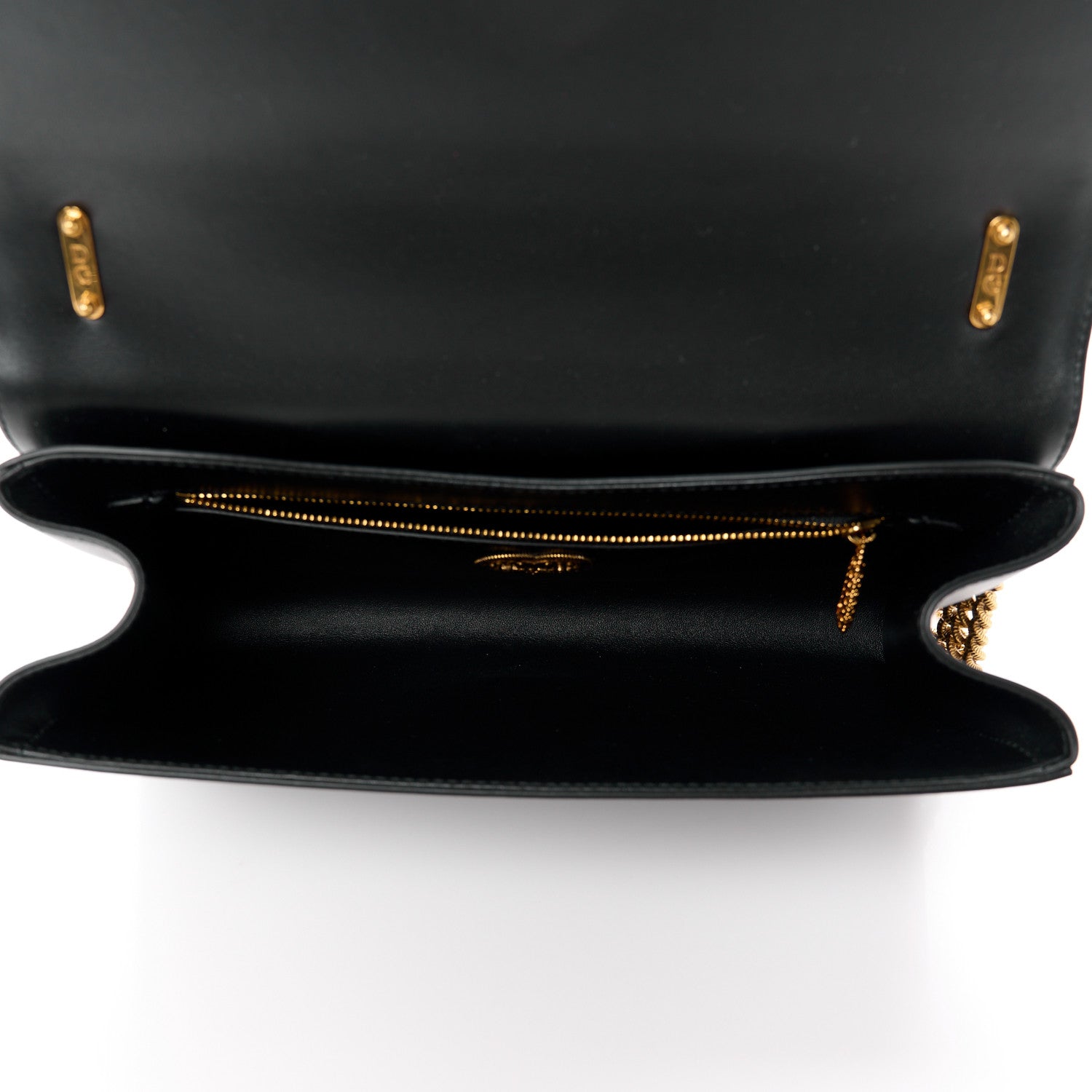 Dolce & Gabbana DOLCE & GABBANA Calfskin Medium Devotion Crossbody Bag Black 5 of 11