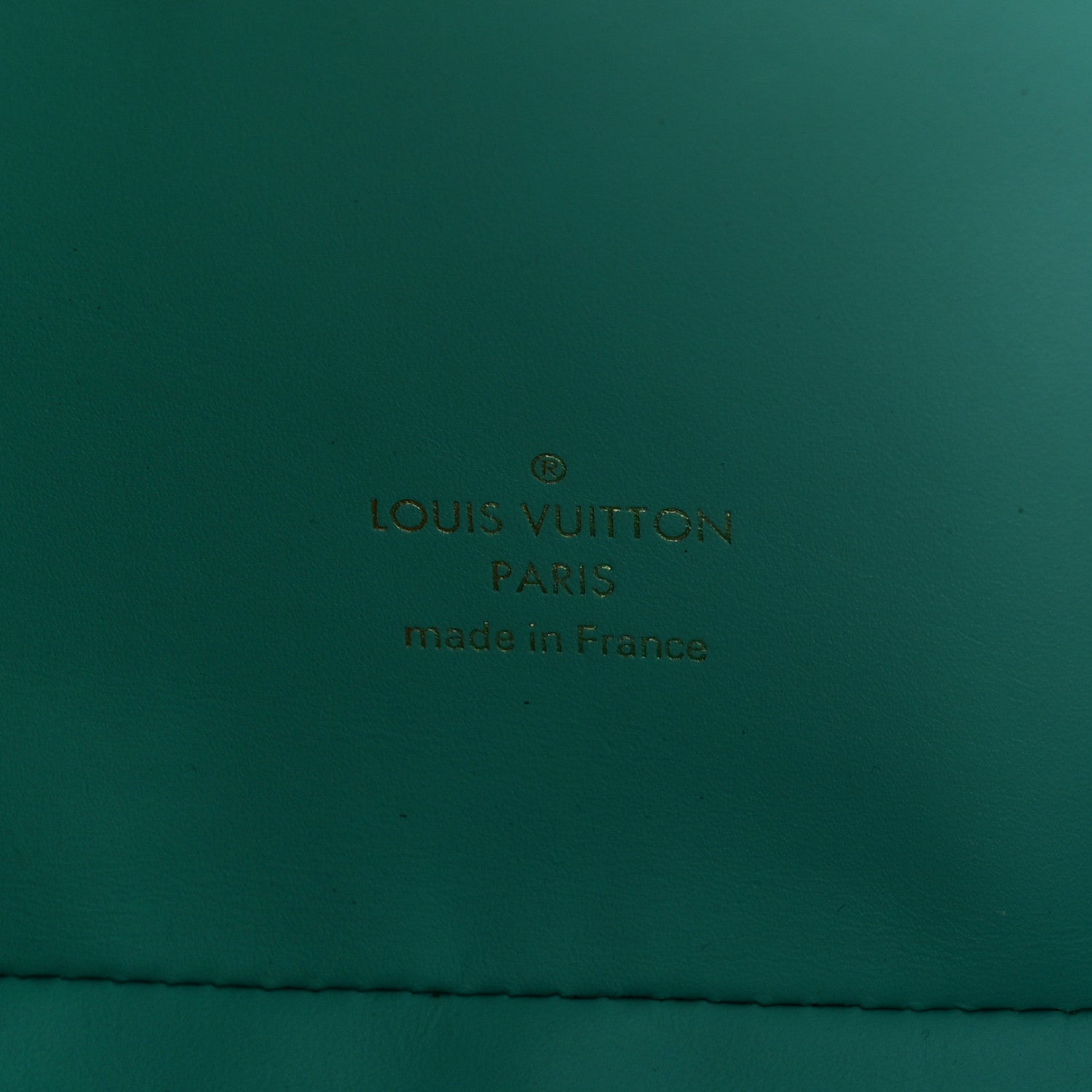 Louis Vuitton Masters Da Vinci Pochette Clutch Vert D'eau 6 of 6