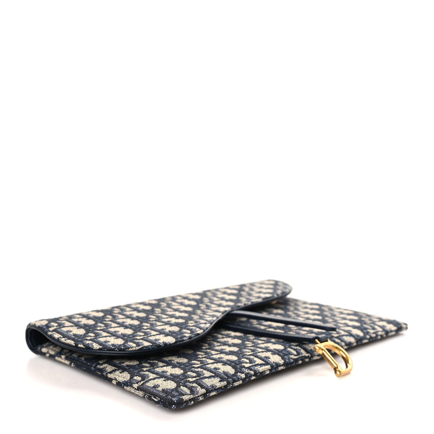 Oblique Saddle Pouch Blue