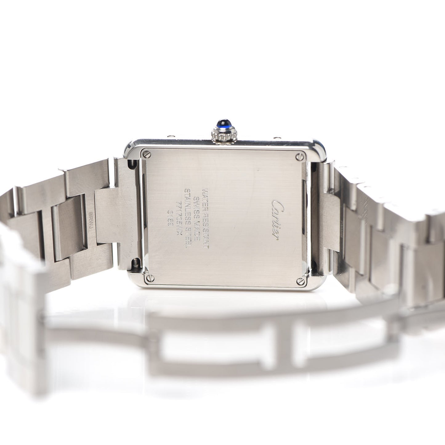 Stainless Steel 27mm Tank Solo Quartz Watch